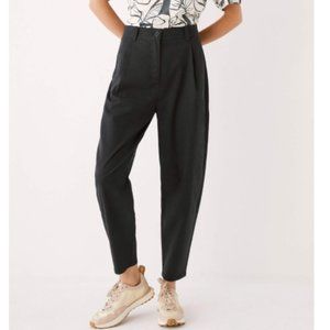 Frank & Oak The Amelia High-Waisted Ballon Fit Pant in Dark Grey size 6 NWOT